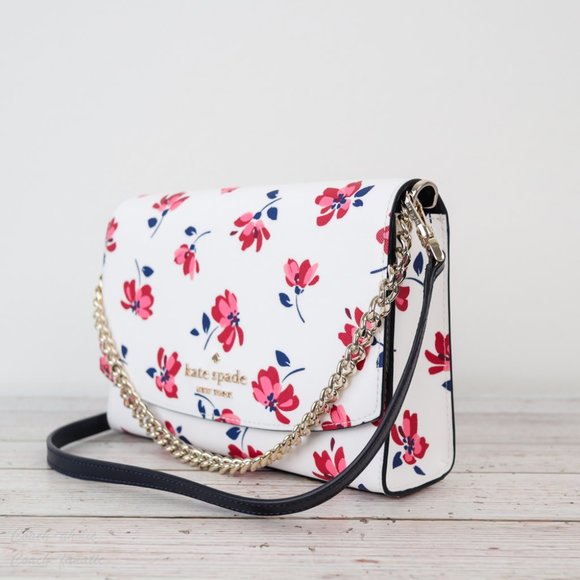 NWT Kate Spade Carson Tea Garden Toss Crossbody - Picture 6 of 10